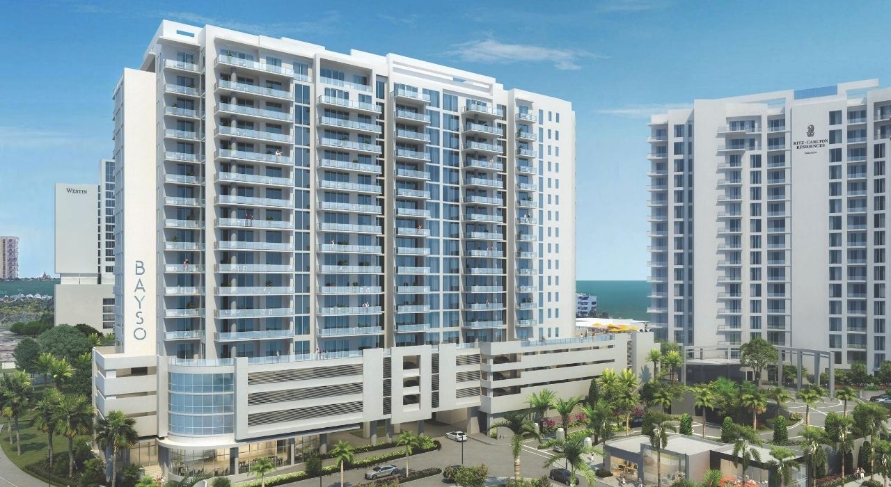 Rendering of Bayso, New Construction Condo, Sarasota